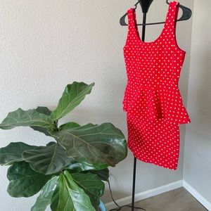Forever 21 polka dot dress